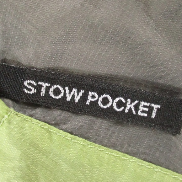 The North Face Windbreaker Jacket Women's Medium Green Gray Full Zip Outdoors - Picture 6 of 9